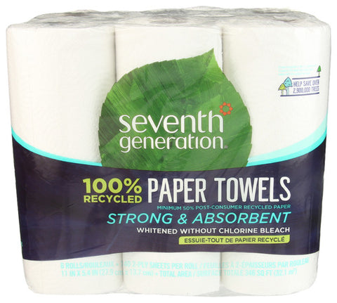 Paper Towel 6Rl Pck - 1EA (case of 4)