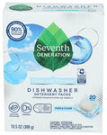 Autodish Pcks Free Clear - 20PC (case of 6)