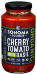 Sauce Psta Chry Tom Bsil - 25 OZ (Case of 6)