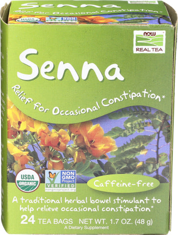 Tea Senna Organic 24Bg - 1.7 OZ (Case of 6)