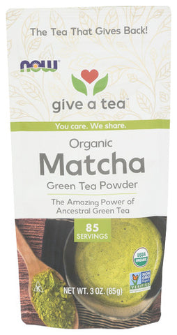 Tea Matcha Grn Powdr Org - 3 OZ (Case of 6)