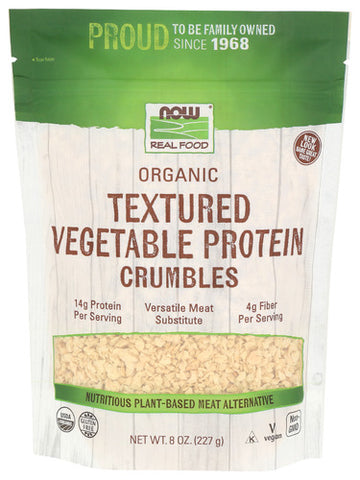 Vegetable Protien Grnules Org - 8 OZ (Case of 1)