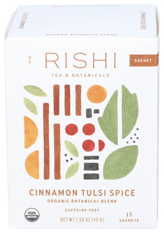 Tea Cnnmn Tulsi Spc 15Pc - 1.6 OZ (Case of 6)