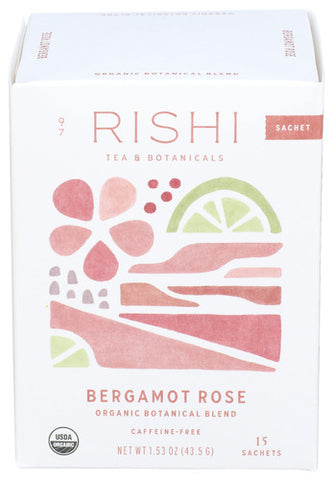 Tea Bergamot Rose 15Pc - 1.53 OZ (Case of 6)