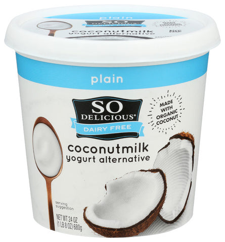 Yogurt Sd Cult Coco Plain - 24OZ (case of 6)