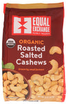 Cashews Rstd Sltd Org - 8OZ (case of 6)