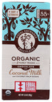 Bar Choc W Ccnut Mlk Org - 2.8OZ (case of 12)