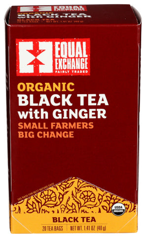 Tea Black Ginger - 20 BG (Case of 6)