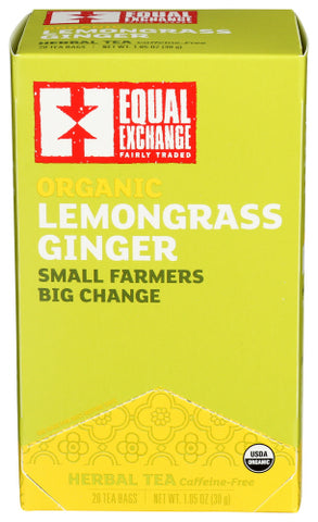 Tea Lemongrass Ginger - 20 BG (Case of 6)