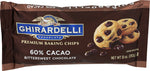 Choc Baking Chp 60% Cacao - 10OZ (case of 12)