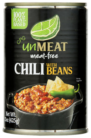 Meat-Free Chili W/Beans - 15 OZ (Case of 12)