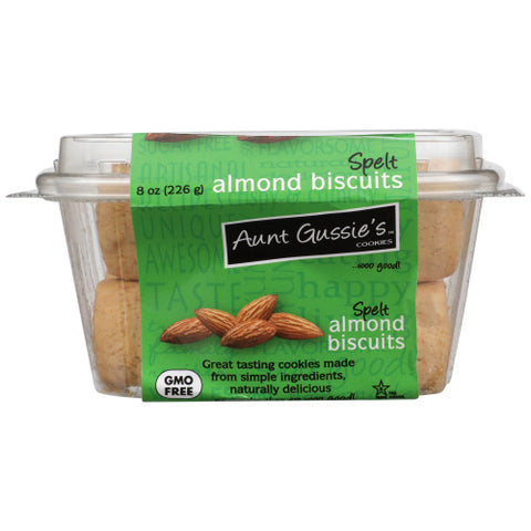 Biscotti Sf Spelt Almond - 8 OZ (Case of 8)