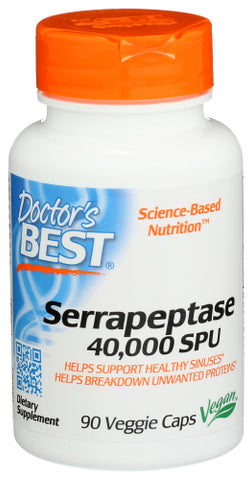 Serrapeptase 40000Spu - 90 VC (Case of 1)