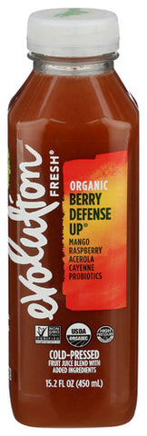 Juice Orgnc Brry Dfns Up - 15.2 FO (Case of 6)