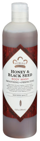 Body Wash Honey Blk Seed - 13 FO (Case of 3)