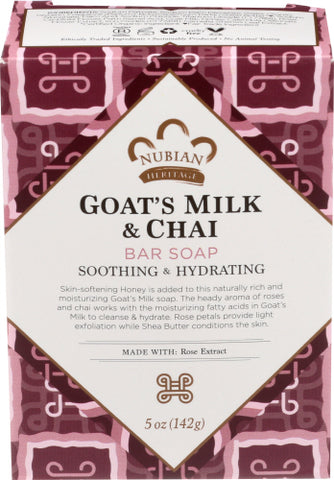 Soap Bar Goats Mlk Chai - 5OZ (case of 3)