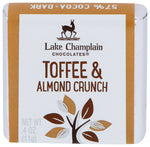 Choc Sqr Tffe Almnd 106Pc - 0.4 OZ (Case of 1)