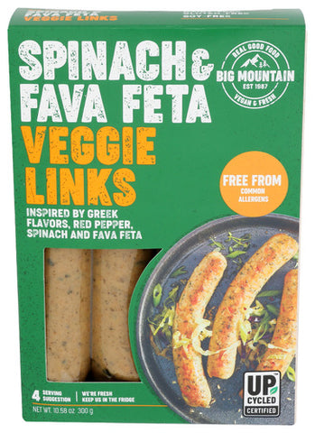 Veggie Feta Spinach Link - 10.58 OZ (Case of 8)