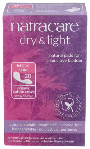 PADS INCONTINENCE DRY LT - 20 PC (Case of 1)