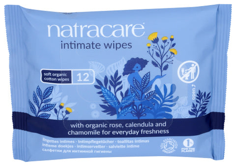 Wipe Org Cotton Intimate - 12PC (case of 3)