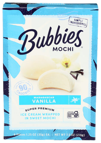 Ice Cream Mochi Vanilla - 7.5OZ (case of 8)