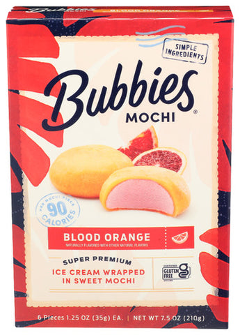 Ice Cream Mochi Bld Orng - 7.5OZ (case of 8)