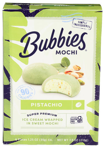 Ice Cream Mochi Pistachio - 7.5OZ (case of 8)