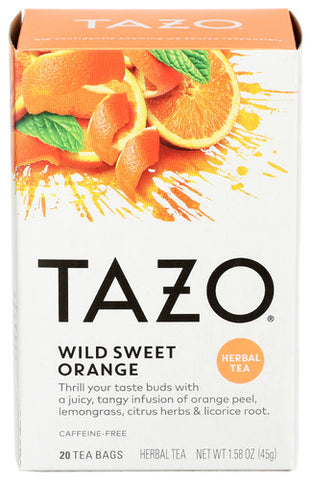 Tea Bag Wild Swt Orange - 20 BG (Case of 6)