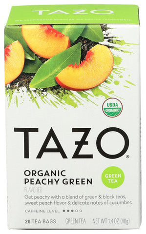 Tea Bag Peach Green Org - 20 BG (Case of 6)