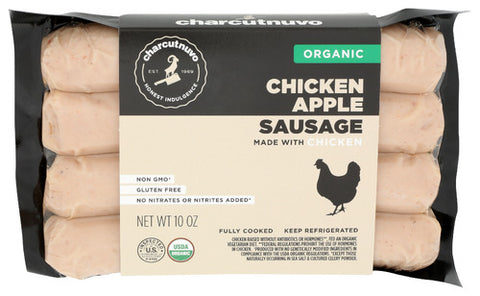 SAUSAGE CHCKN APPLE - 10 OZ (Case of 8)