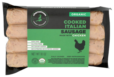 Sausage Italian Chkn Org - 10 OZ (Case of 8)