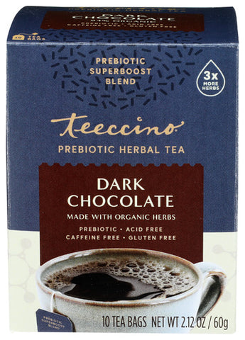 Tea Dark Choco Prebiotic - 10BG (case of 6)