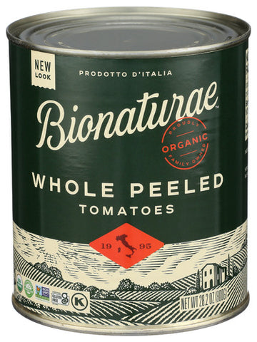 Tomato Whole Peeled Org - 28.2OZ (case of 12)