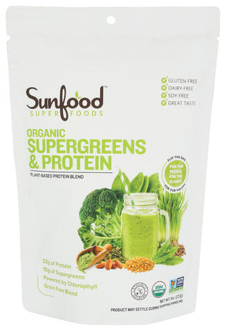 Supergreens Protein - 8OZ (case of 1)