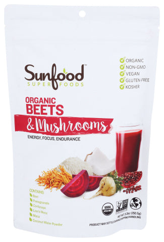 Beet Mushroom Pwdr Org - 5.31OZ (case of 1)