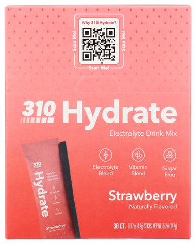 Hydration Strwbry 30Ct - 5.08 OZ (Case of 1)