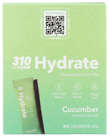 Hydration Cucumber 30Ct - 5.71 OZ (Case of 1)