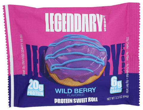 Protein Swt Rolls Wldbry - 2.3 OZ (Case of 8)