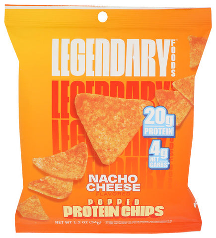 Chips Protein Pop Nacho - 1.2 OZ (Case of 7)