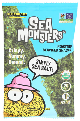 Seaweed Rstd Sea Salt - 0.14 OZ (Case of 20)