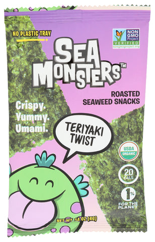 Seaweed Rstd Teriyaki - 0.14 OZ (Case of 20)