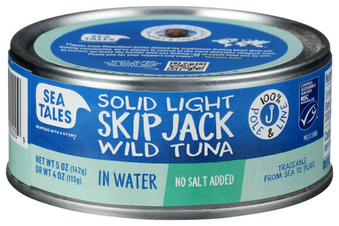 Tuna Skpjck Msc Wtr N Slt - 5 OZ (Case of 12)