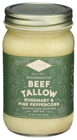 Beef Tallow Rsmry P Pcrn - 14 OZ (Case of 4)