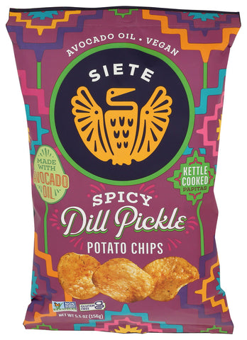 Chips Pto Spcy Dl Pckl - 5.5 OZ (Case of 6)