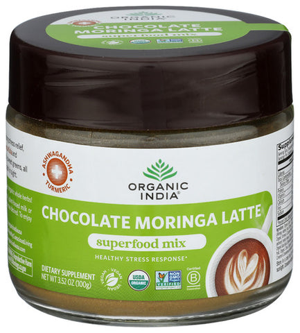 Moringa Chocolate Latte - 3.5 OZ (Case of 1)