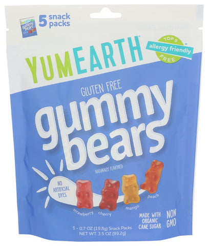 Gummy Bear Snkpk - 3.5OZ (case of 12)