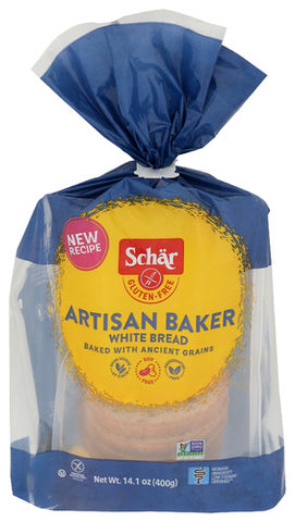 Bread White Bkr Artsn - 14.1 OZ (Case of 8)