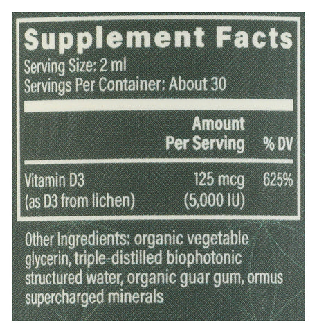 Vitamin D3 Dropper - 2 FO (Case of 1)