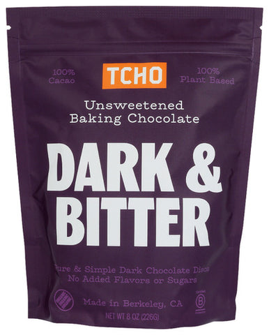 Choc Baking Dk Bitter - 8OZ (case of 6)