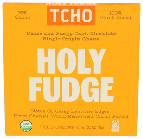 Bar Choc Holy Fudge - 2.5OZ (case of 10)